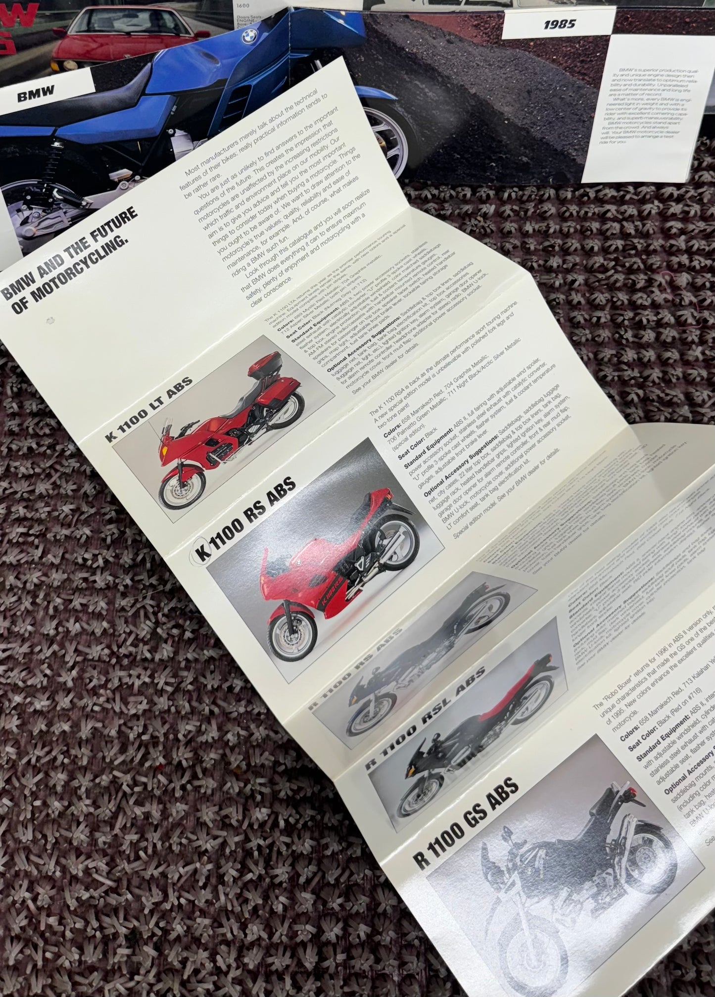 BMW Motorcycles 2-Piece Vintage Mini Booklets