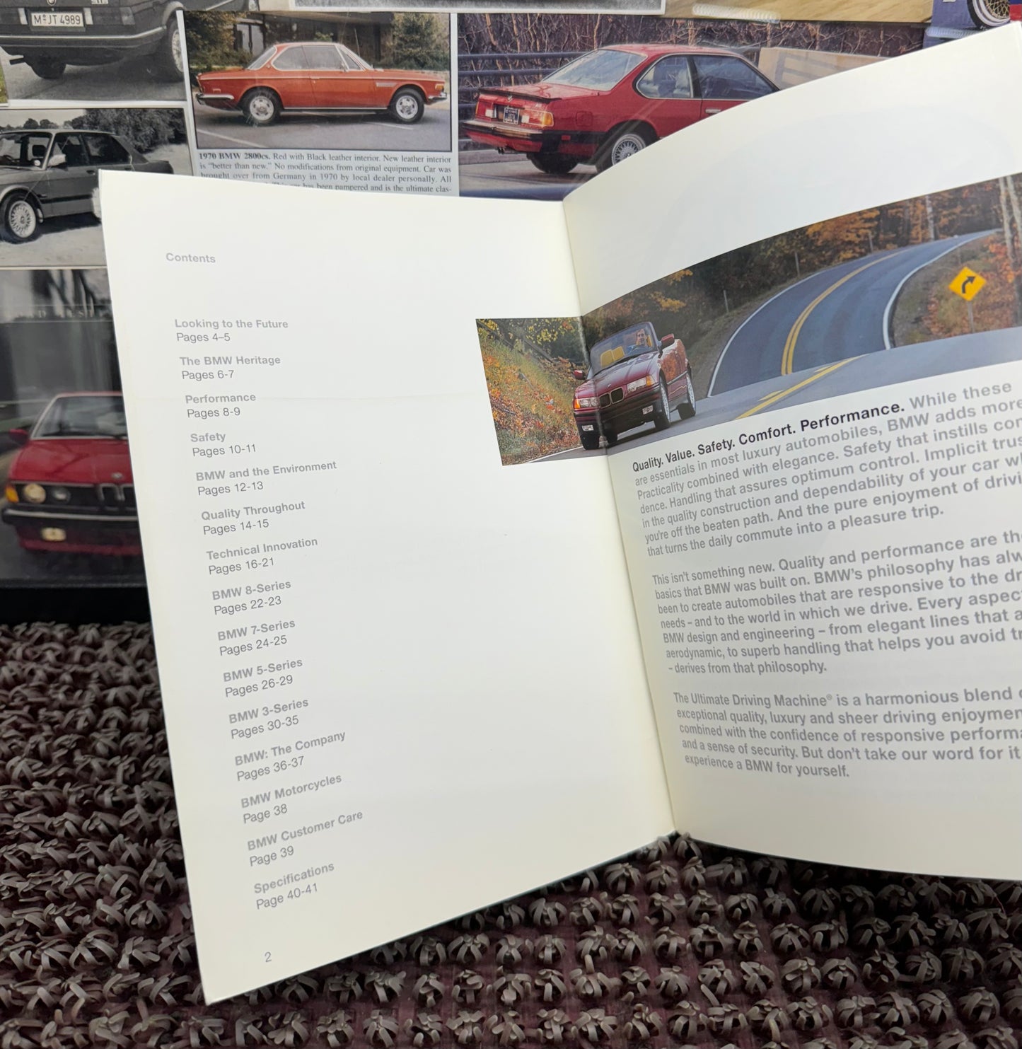BMW 1994 Booklet