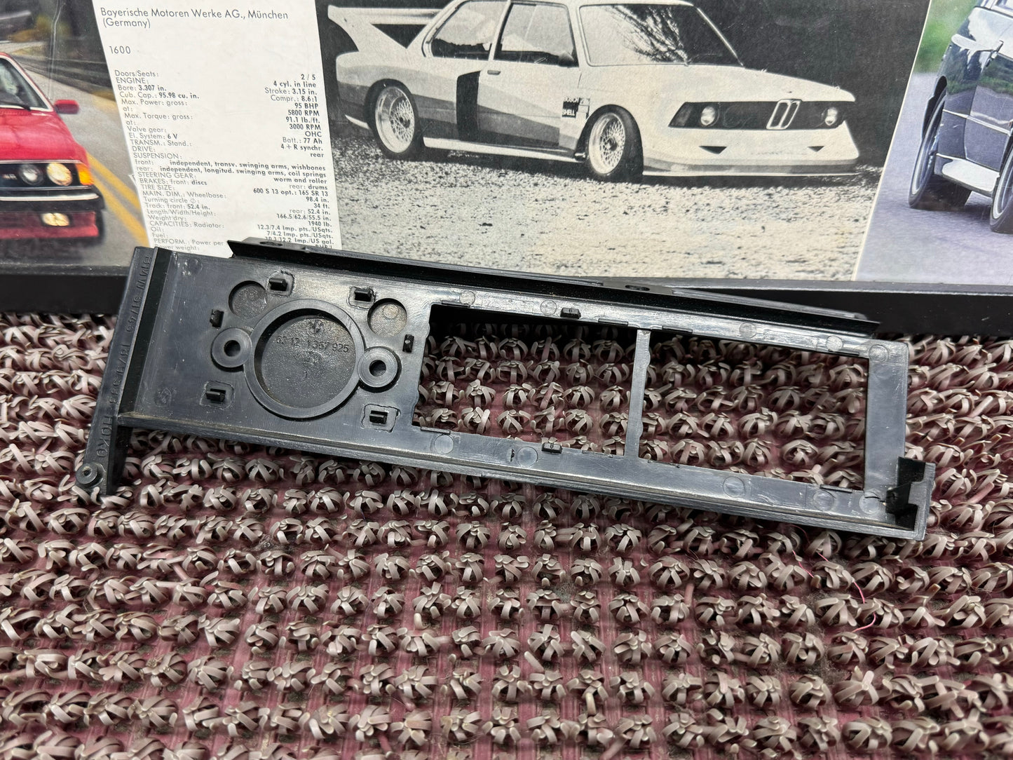 BMW E28 Headlight Switch Trim - 51451879533