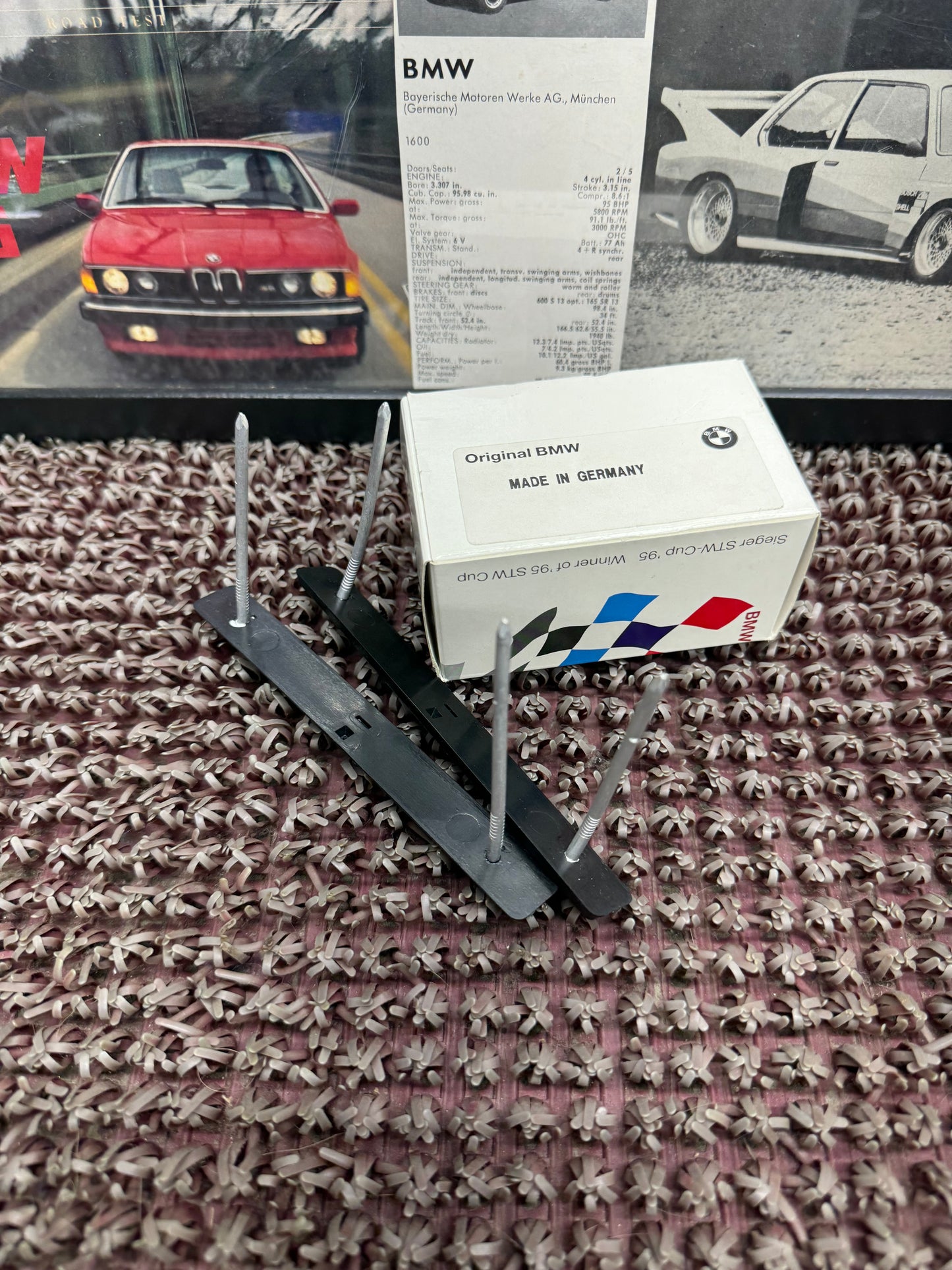 BMW E28 Seat Emblems