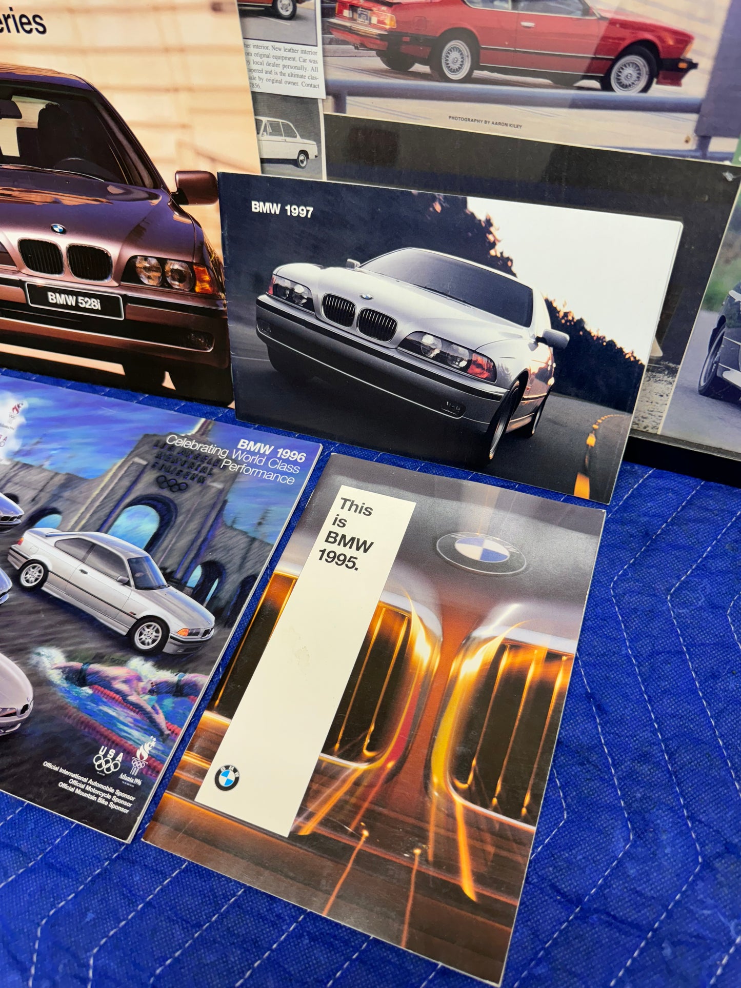 90’s BMW Brochure Booklets - 4 Pc Lot