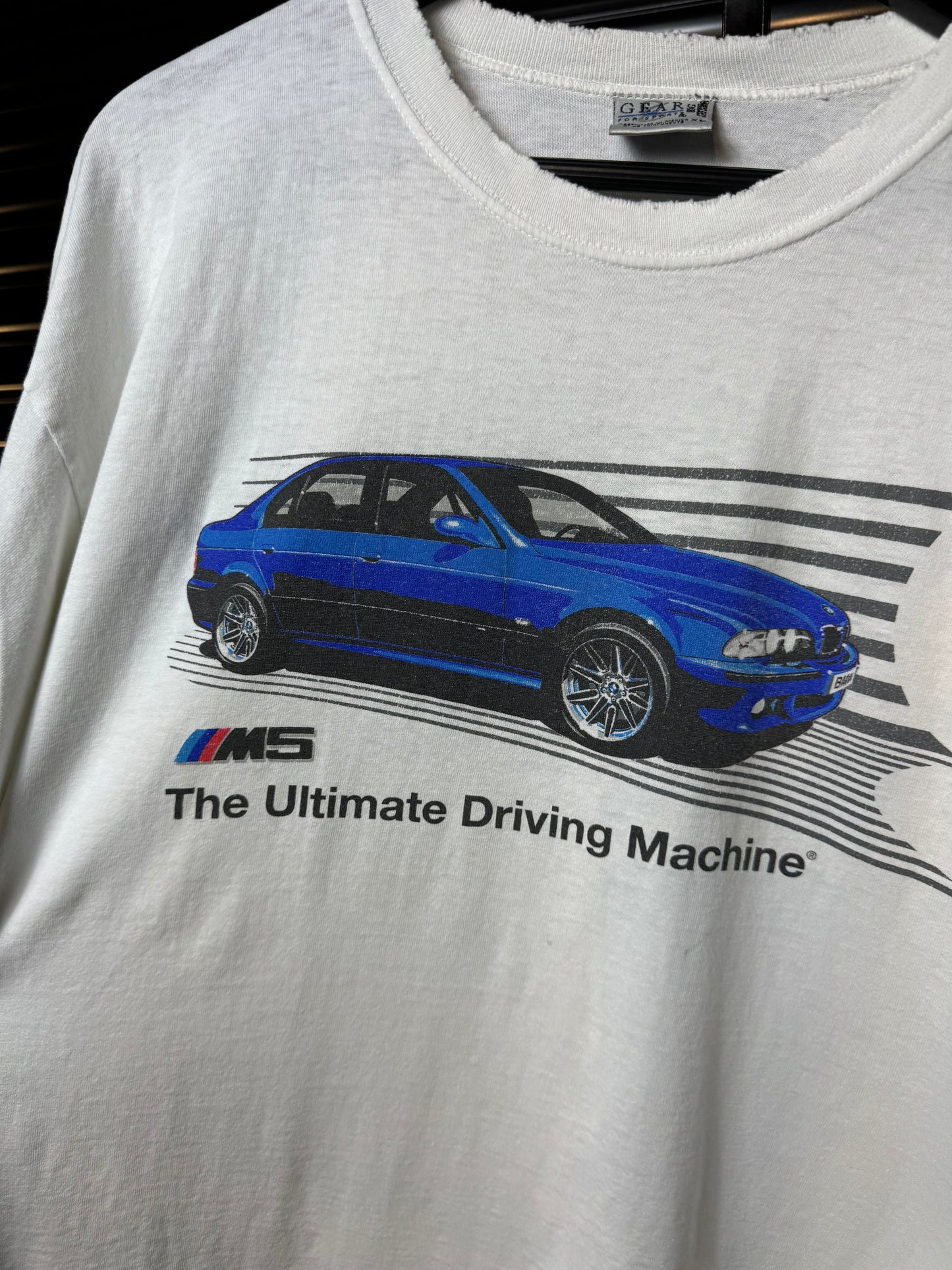 Vintage E39 M5 Lemans Blue Tee - XL