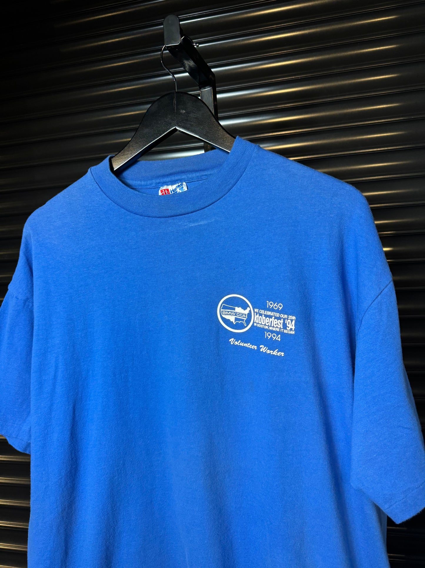 Vintage BMW Oktoberfest 1994 Volunteer Tee - XL