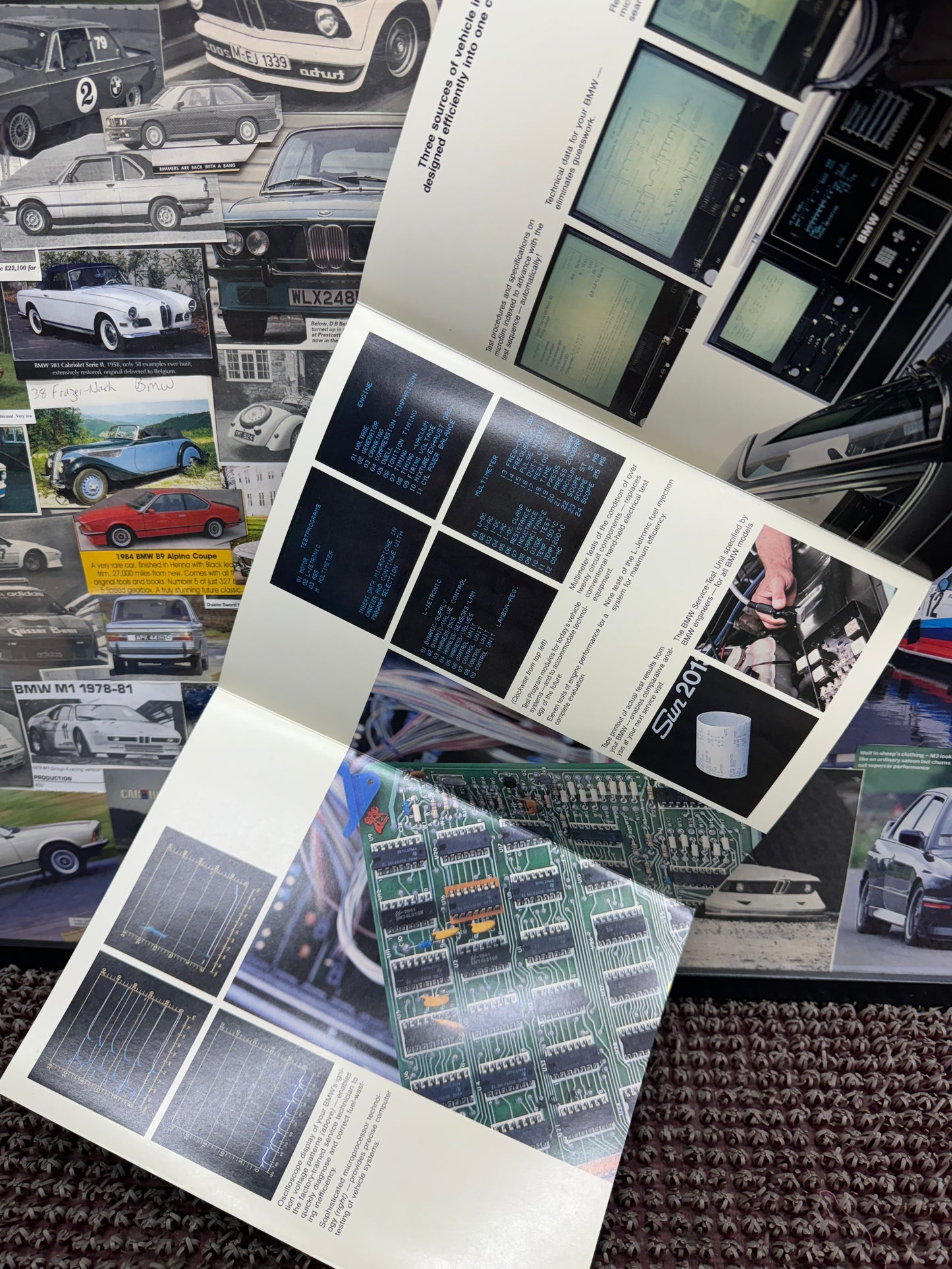 BMW 90s Service Test Booklet