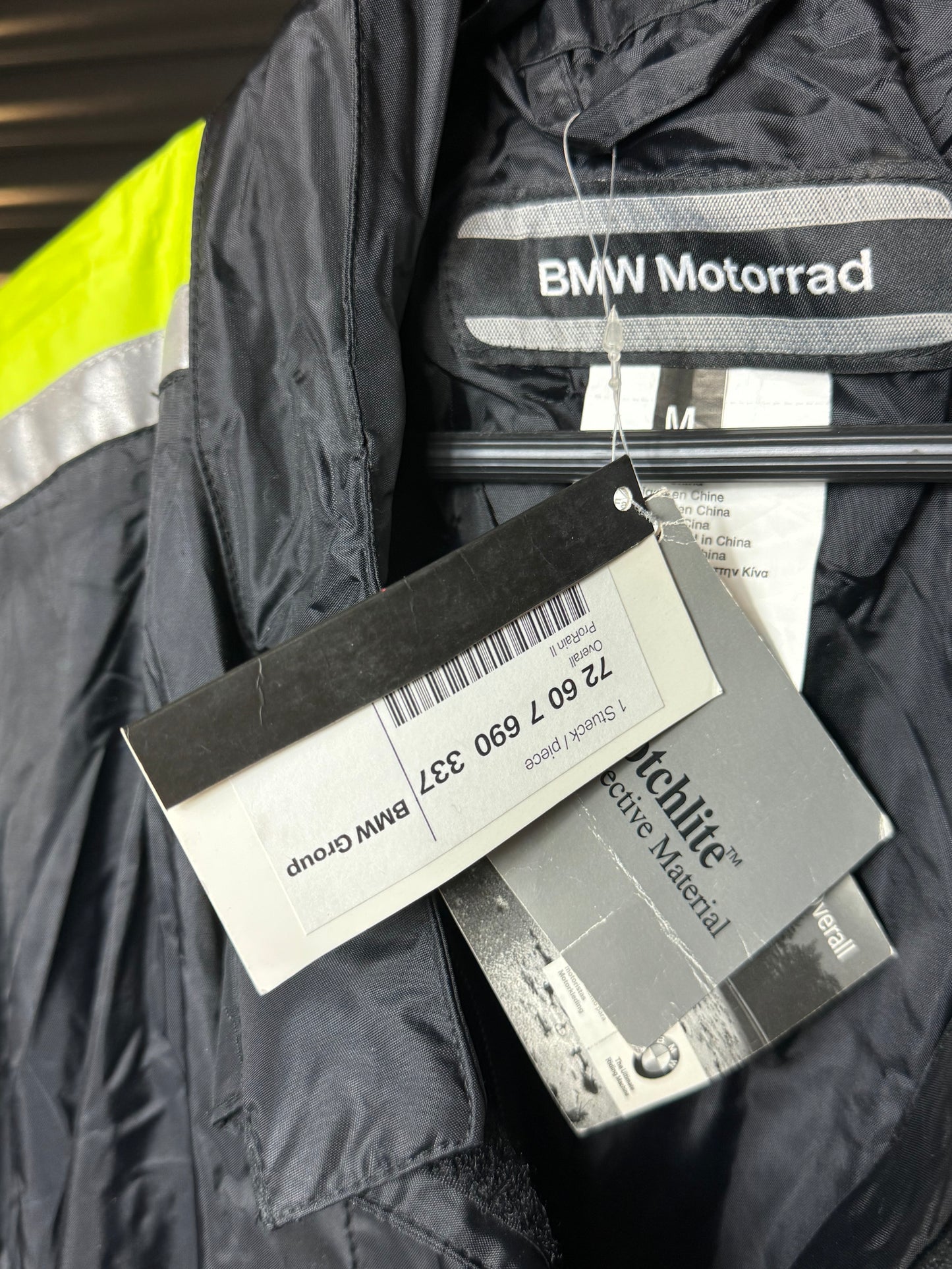 BMW Motorrad ProRain2 Coverall Motorcycle Suit New - Medium