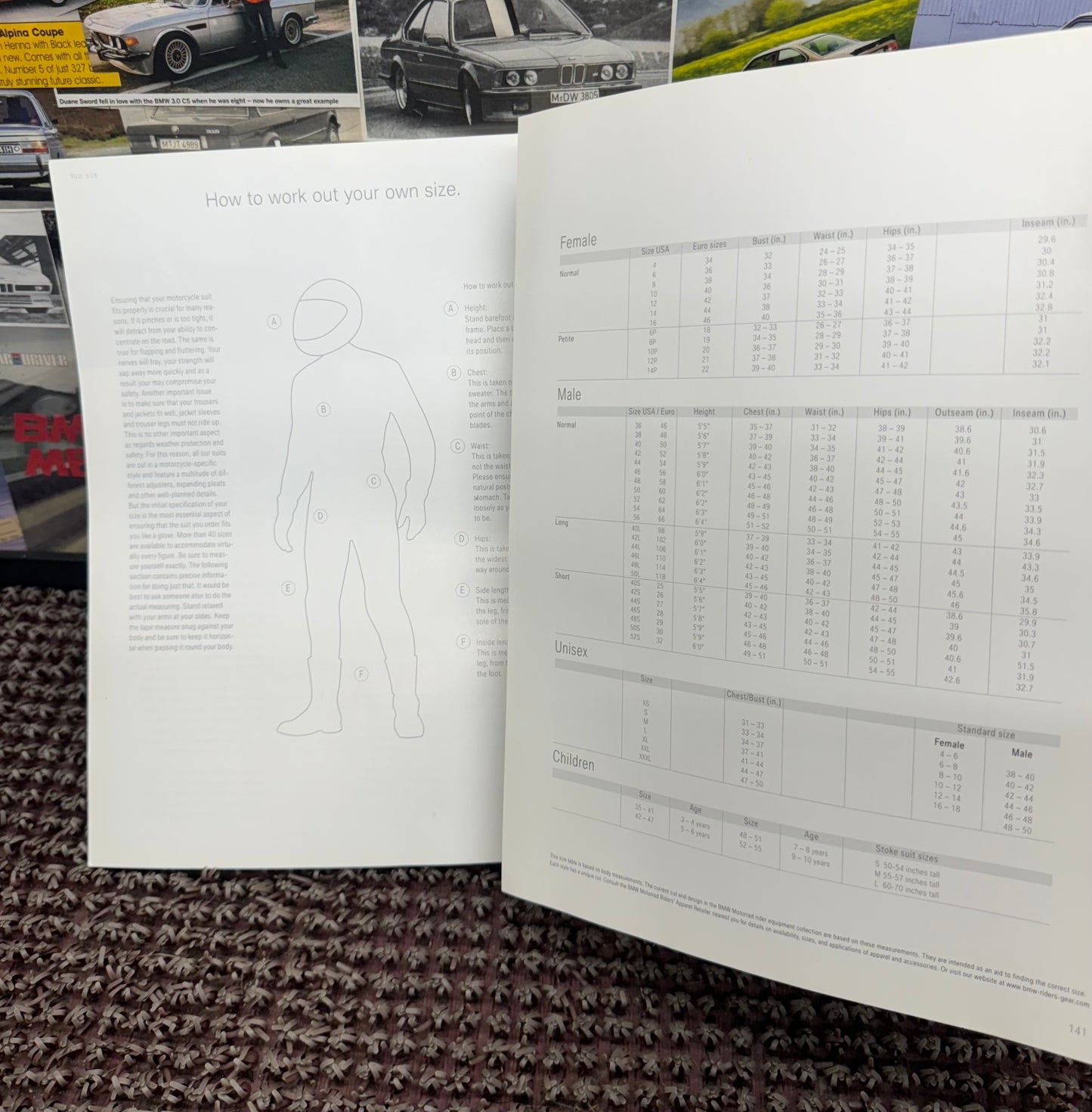 BMW Motorcycle Riders Apparel
2004 Catalog Booklet