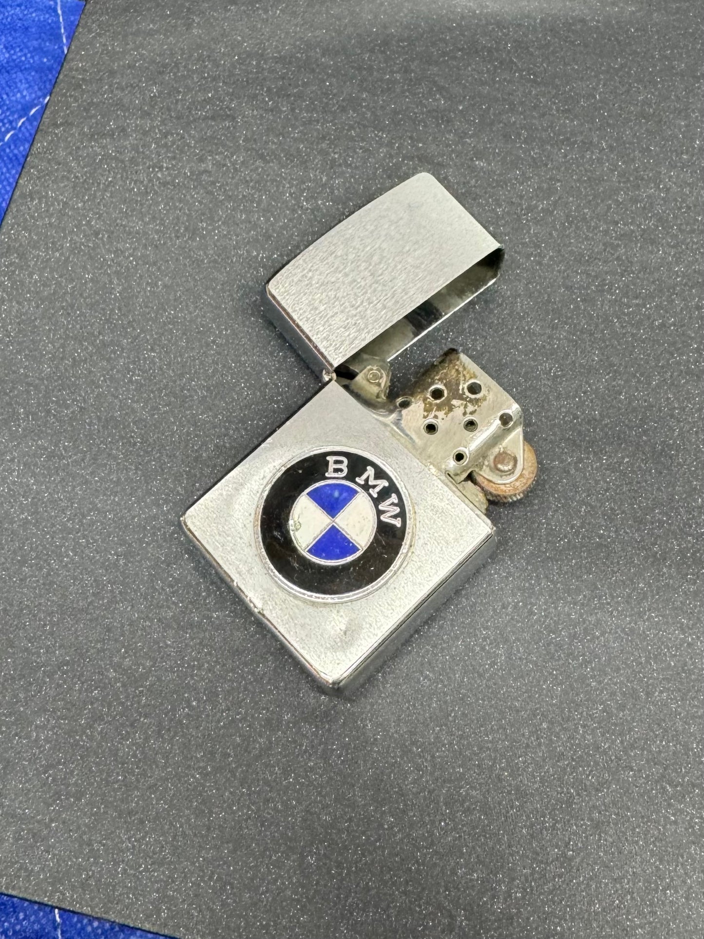 Vintage 1972 BMW Roundel Zippo Lighter
