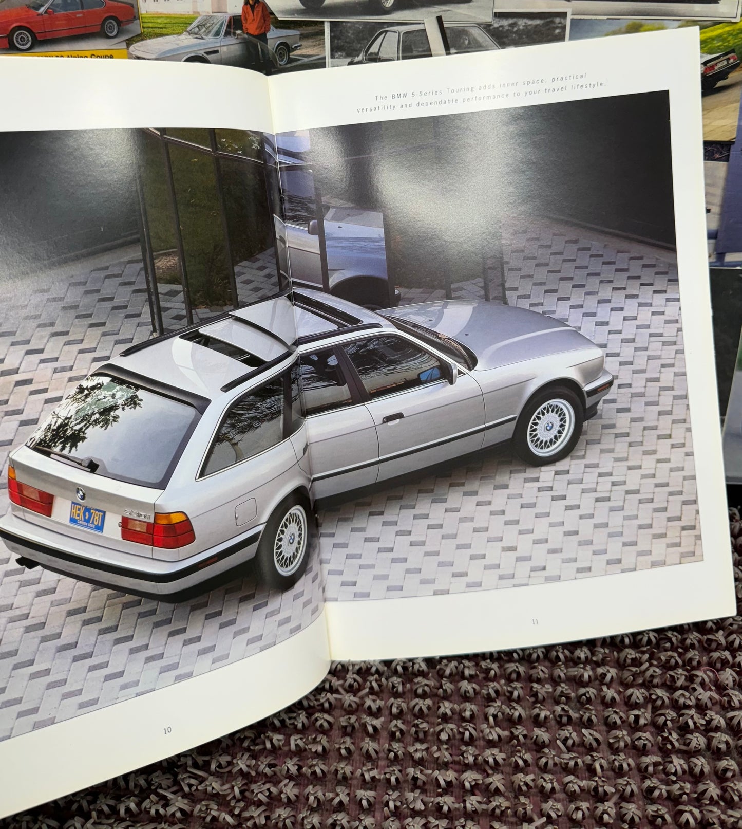 BMW E34 5-Series 1993 Booklet