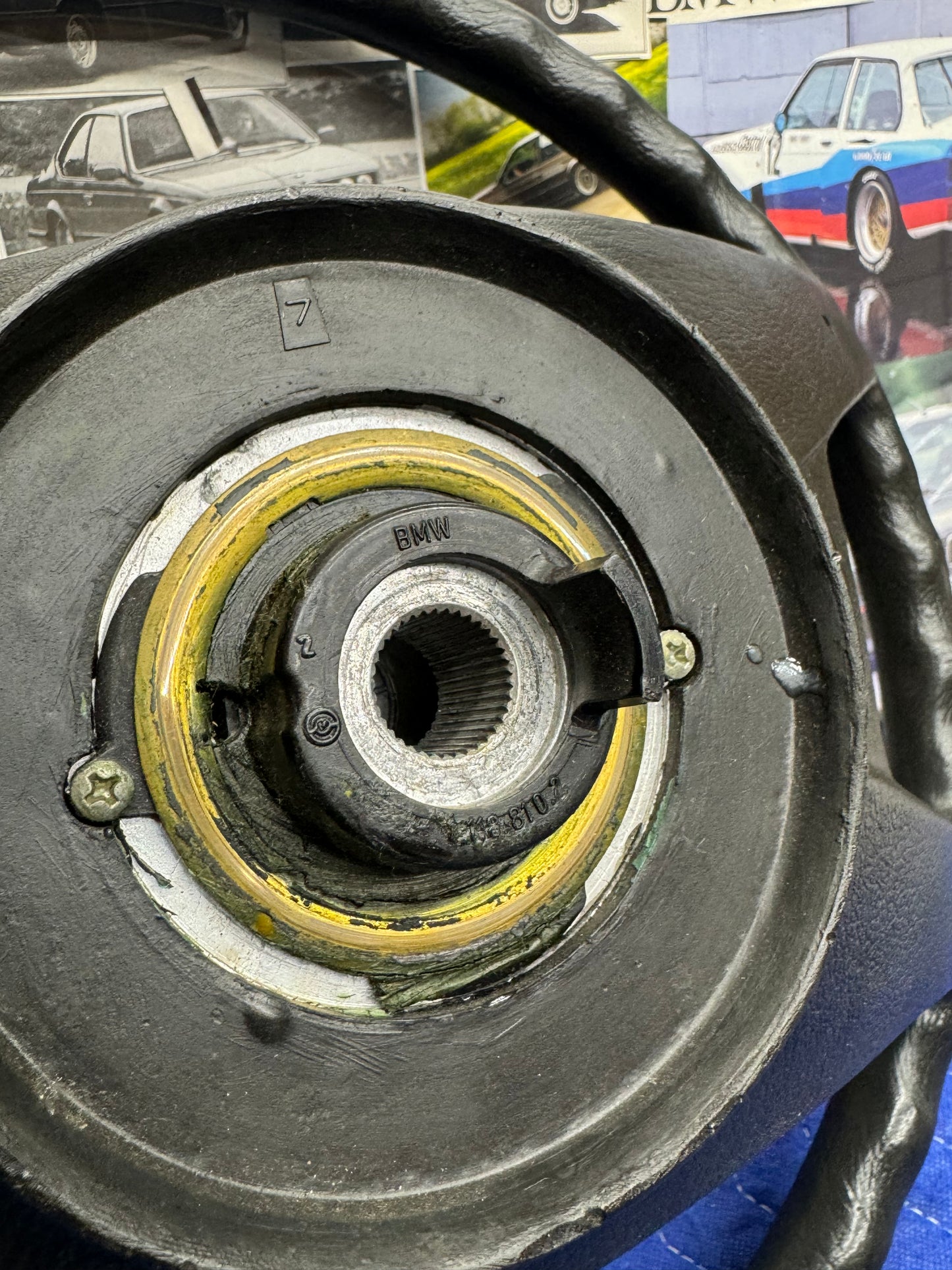 BMW E23 4-Spoke Steering Wheel