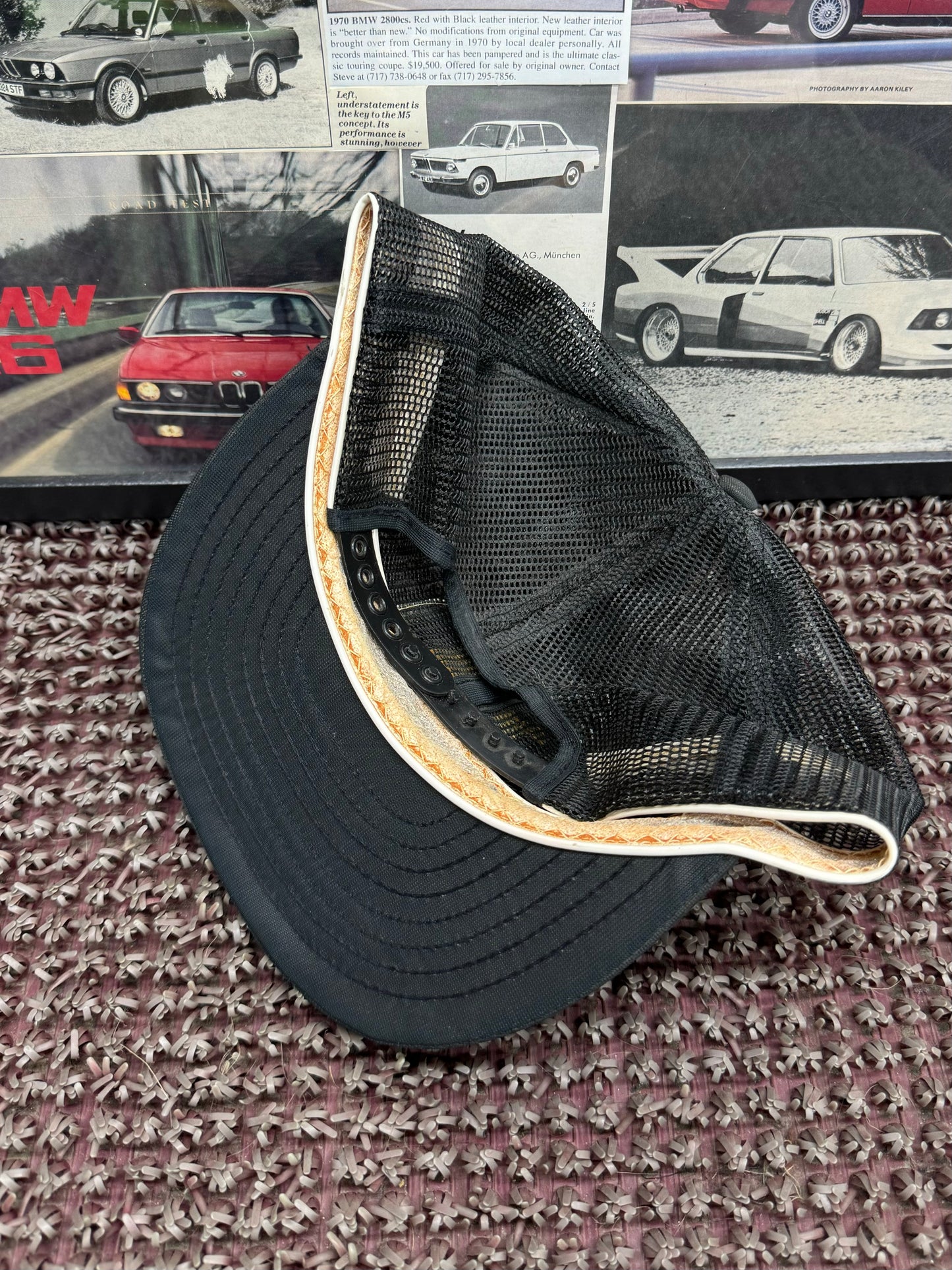 80’s BMW Roundel Trucker SnapBack Hat
