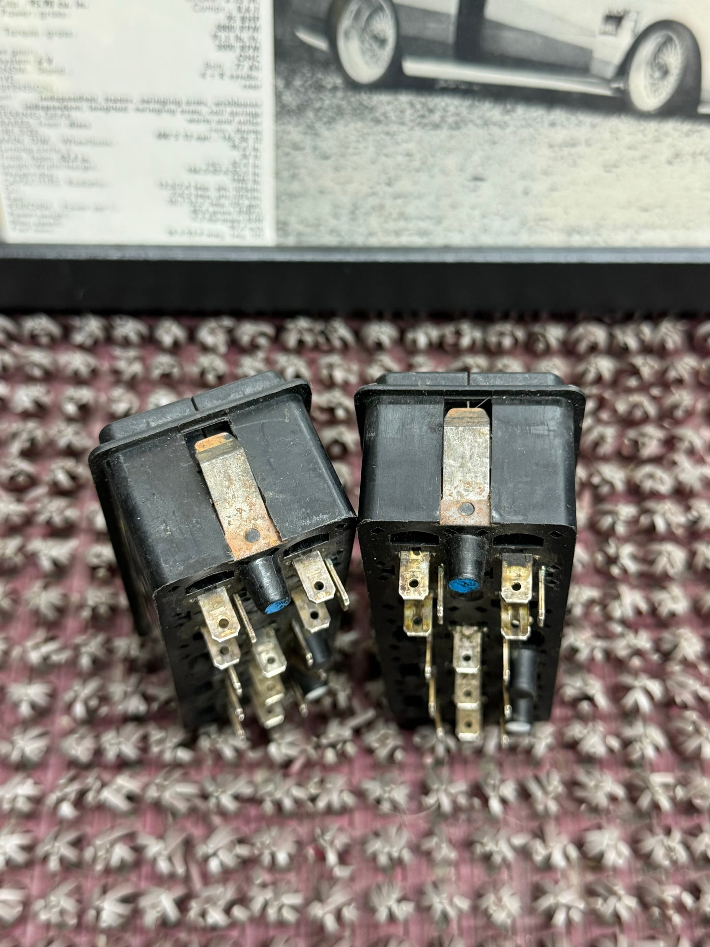 BMW Front Seat Adjust Control Switches Set of 2 - 308408314