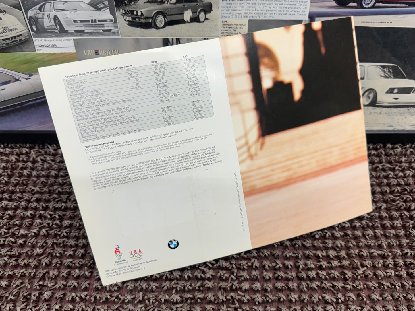 BMW E39 5-Series 1997 Booklet