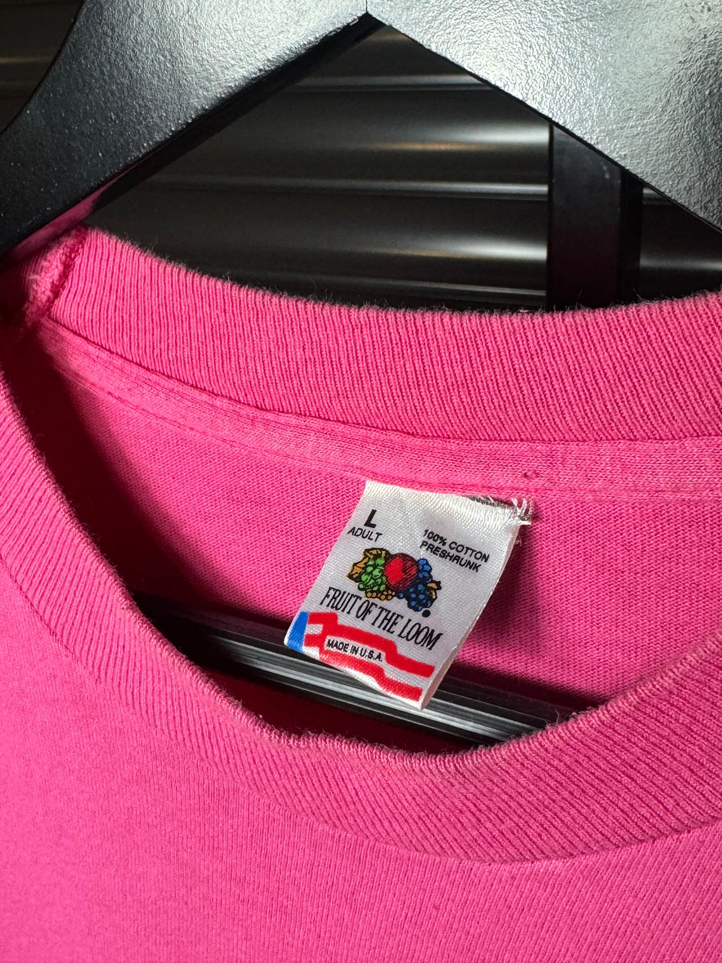 90’s BMW E36 Coupe Pink Tee - Large