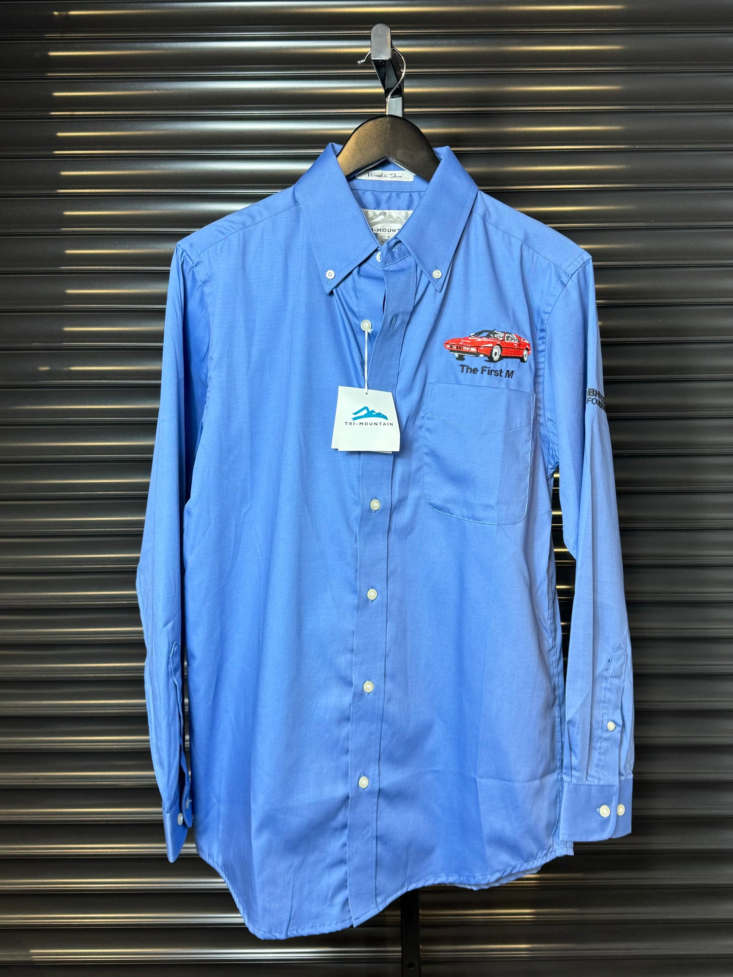 Vintage BMW M1 CCA Longsleeve Button Up Shirt NWT - Small