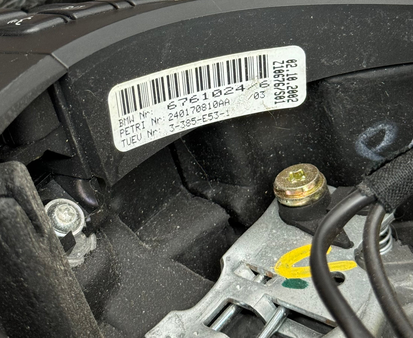 BMW Sport Steering Wheel