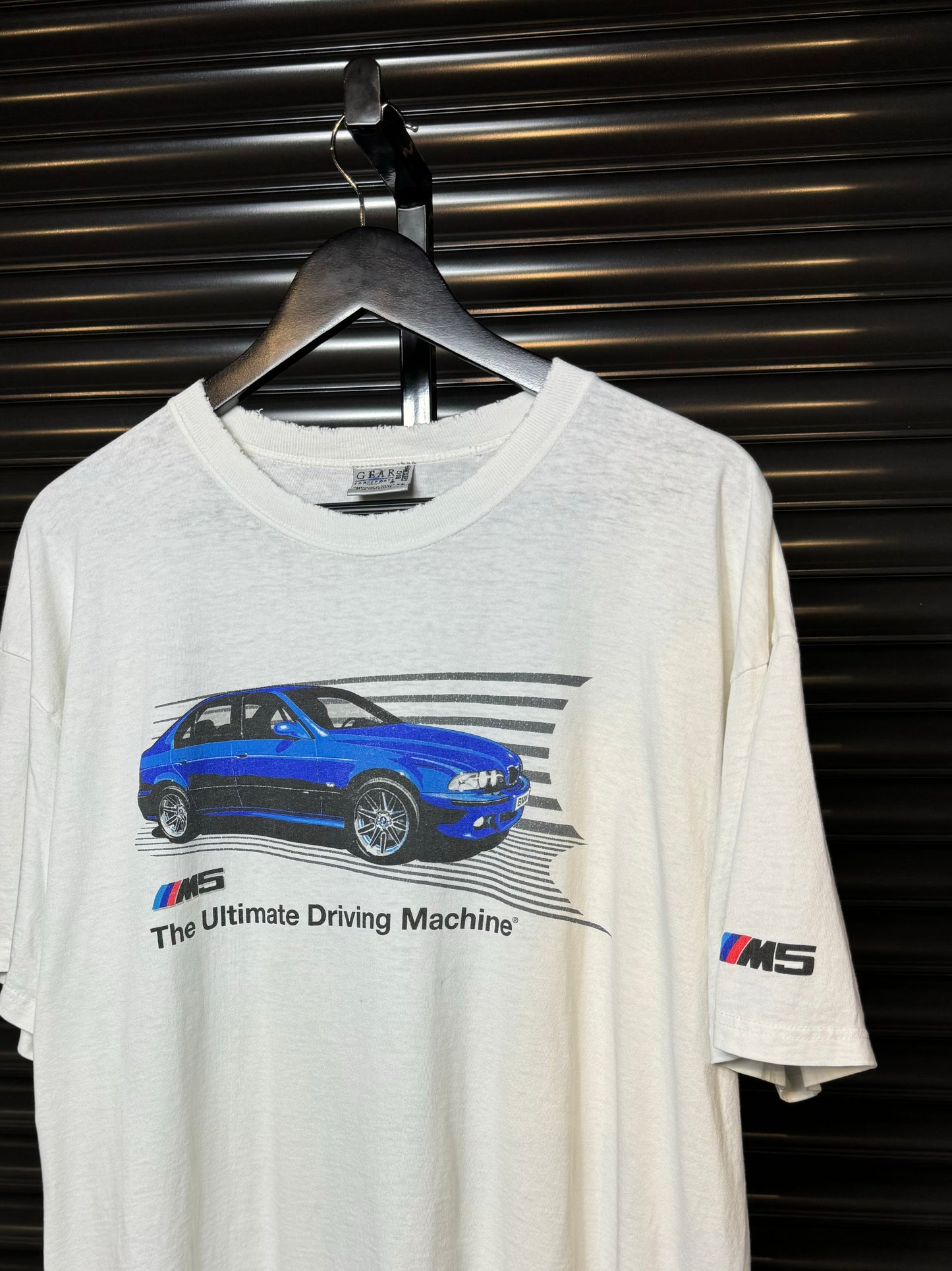 Vintage E39 M5 Lemans Blue Tee - XL
