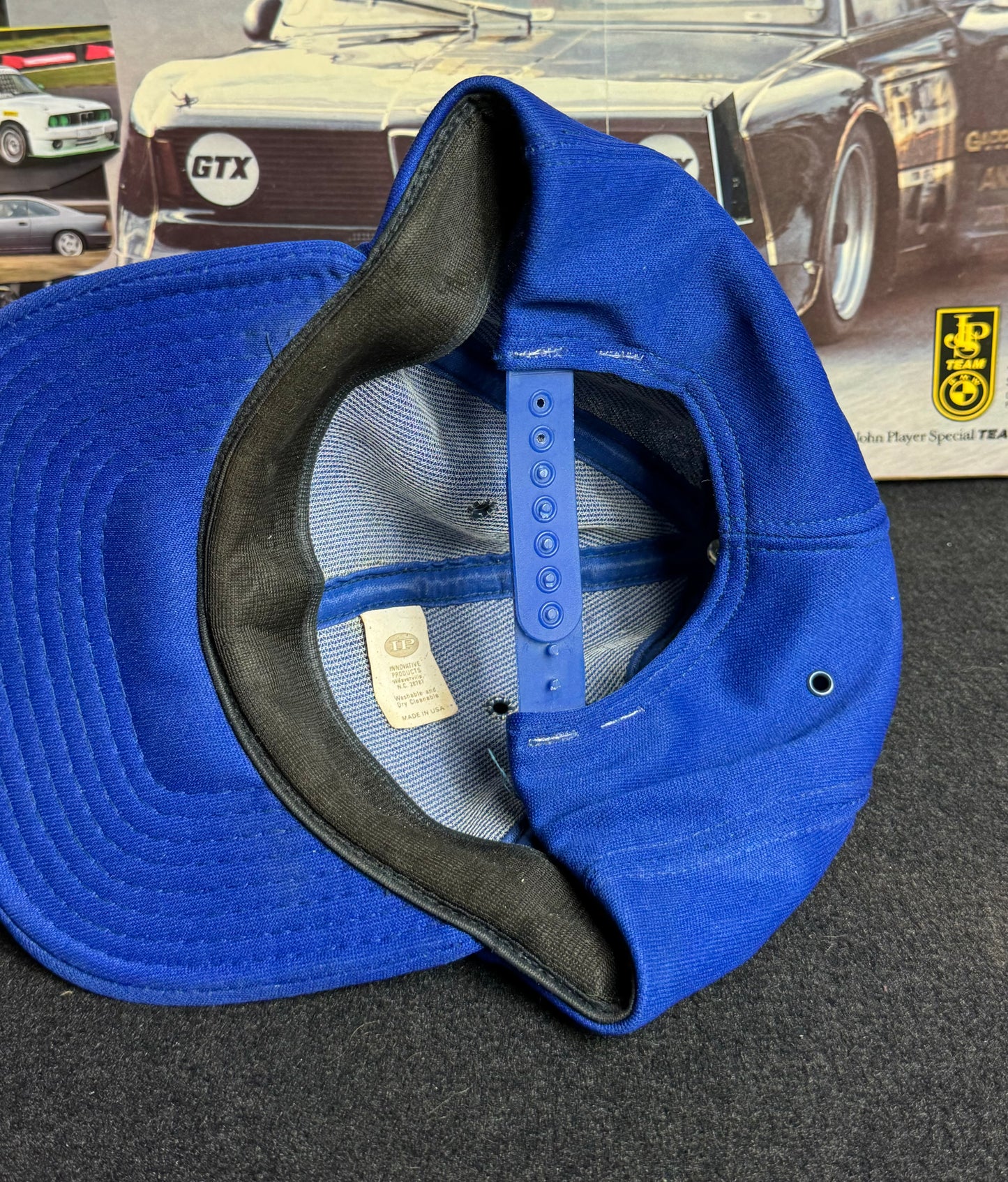 80’s BMW Motorsports Roundel SnapBack Blue Hat