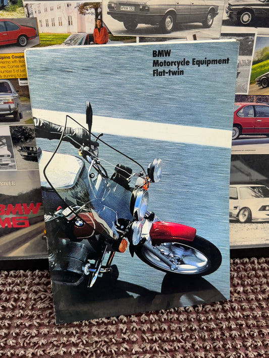 BMW 1985 Motorcycle Equipment
Flat-twin Booklet