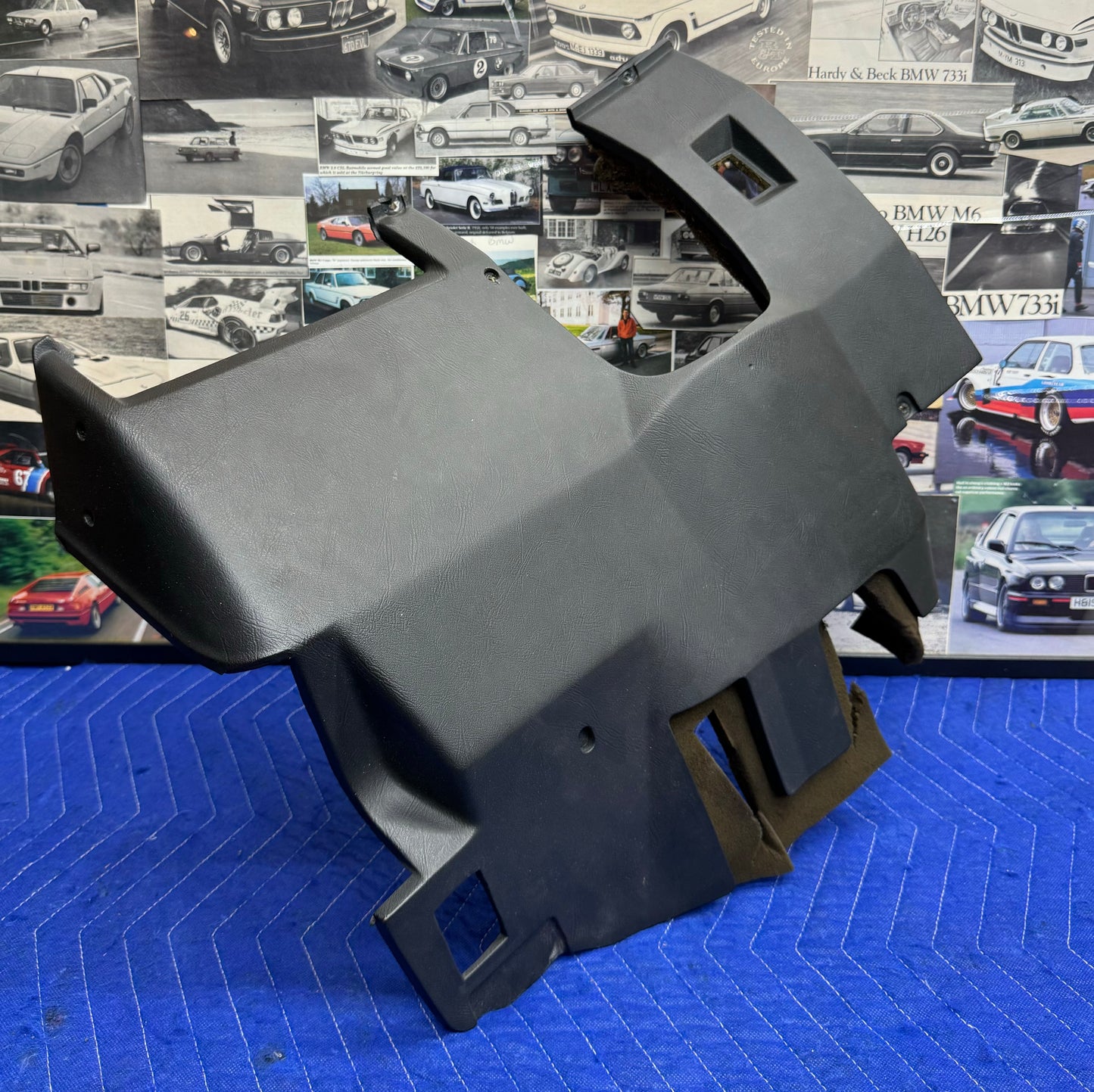 BMW E28 Anthracite Under Dash Kick Panel Cover