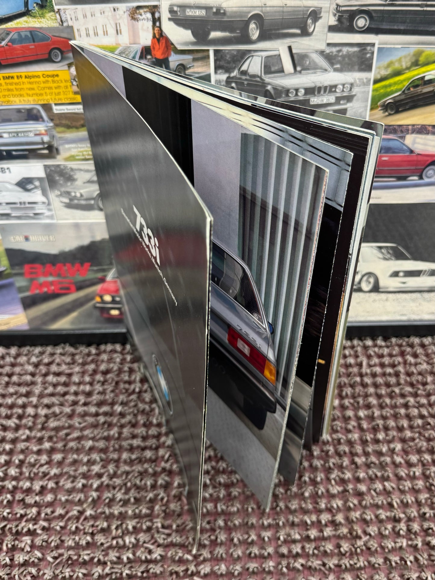 BMW E23 733i 1981 Booklet