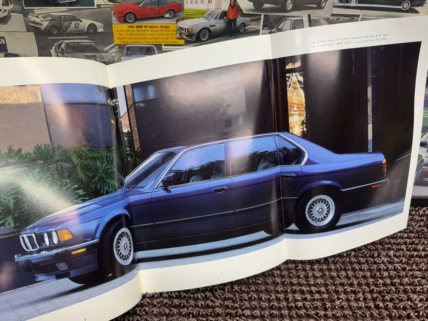 BMW E32 7-Series 1994 Booklet