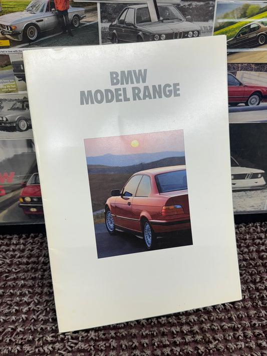 BMW 1991 “BMW Model Range” Booklet