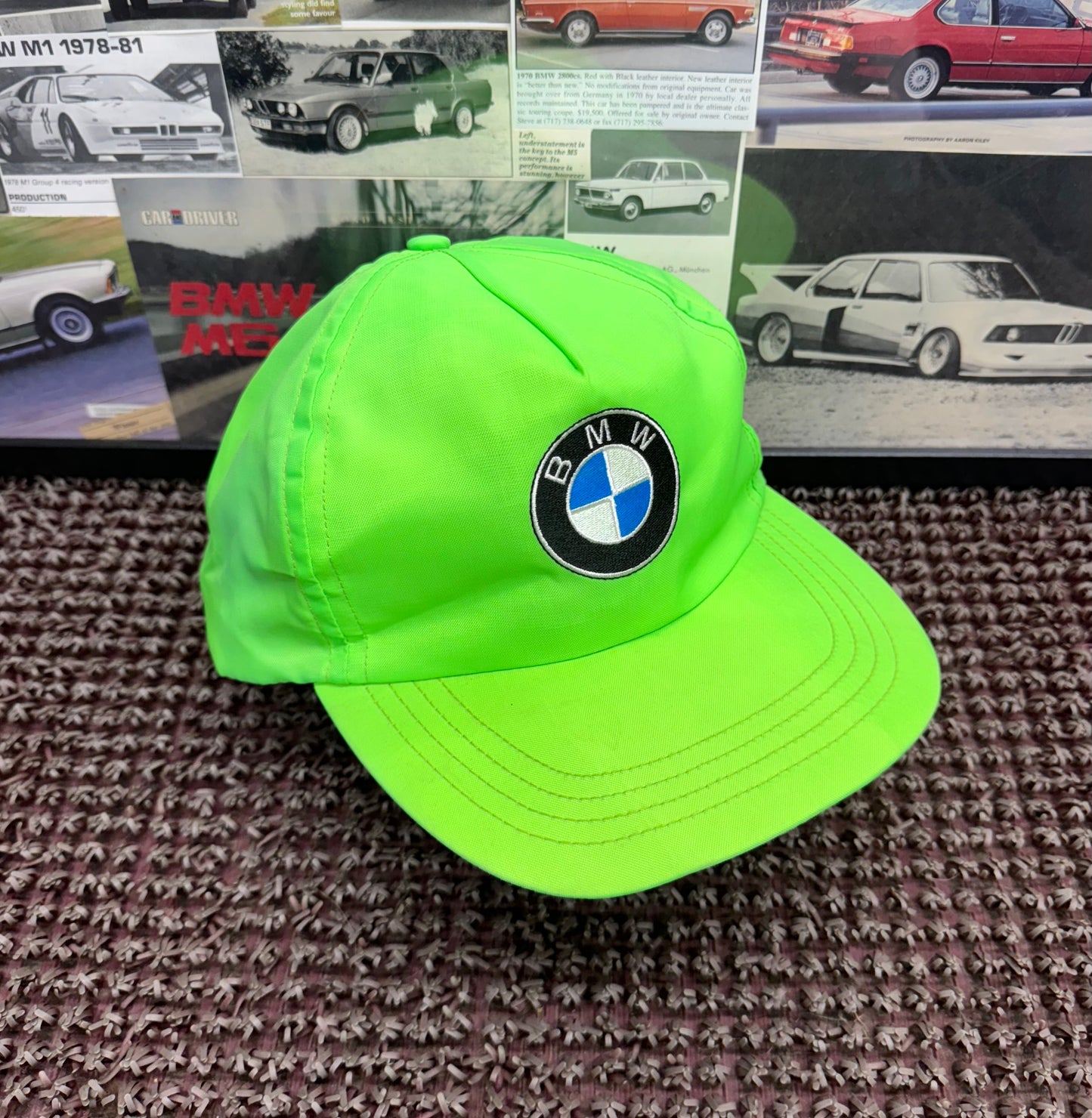 Vintage BMW Roundel Green Hat