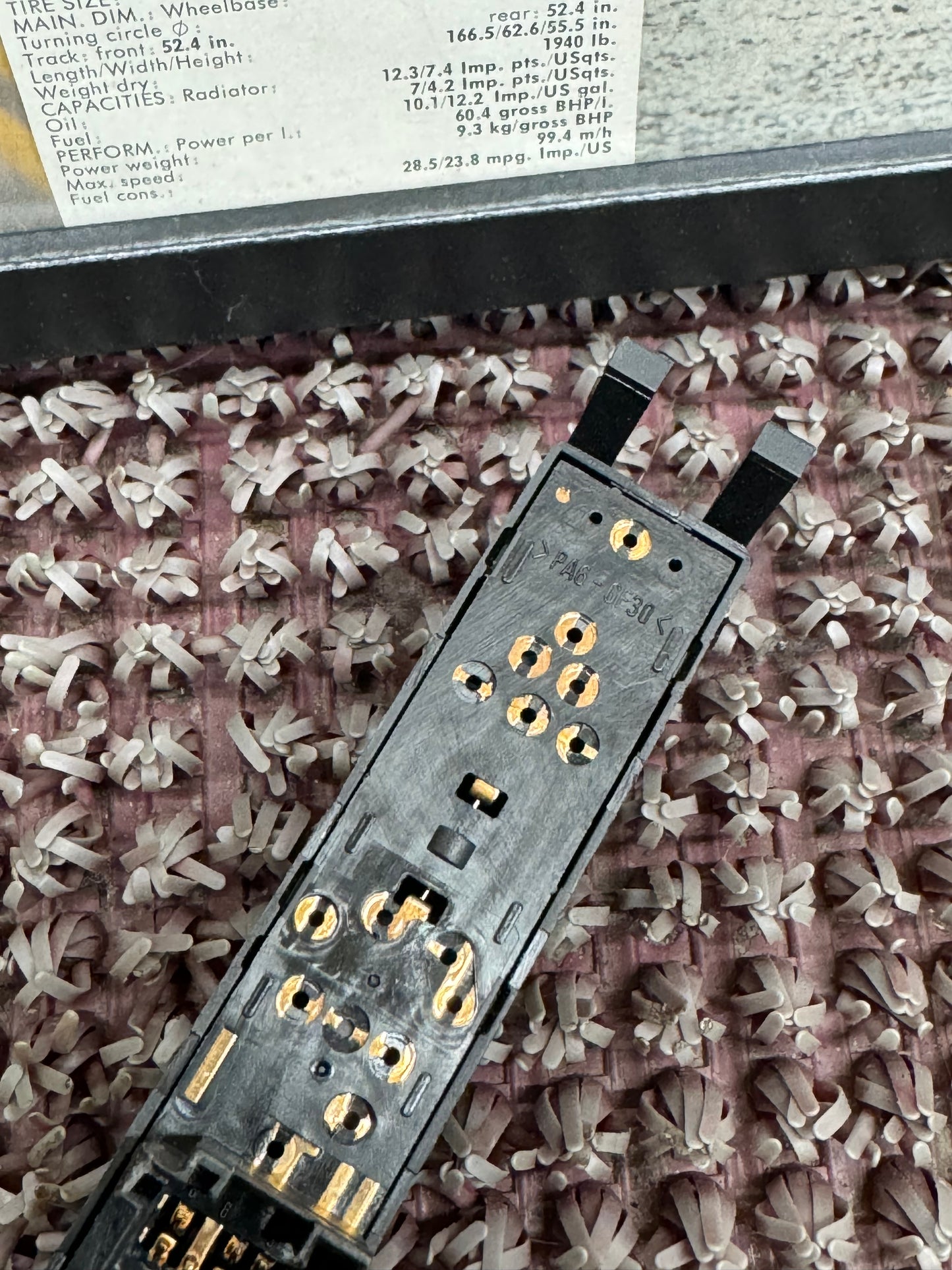BMW E46 Sedan Window Switch Left 6902184