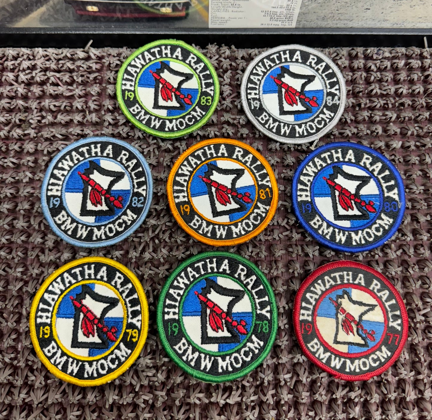 MN BMW patches