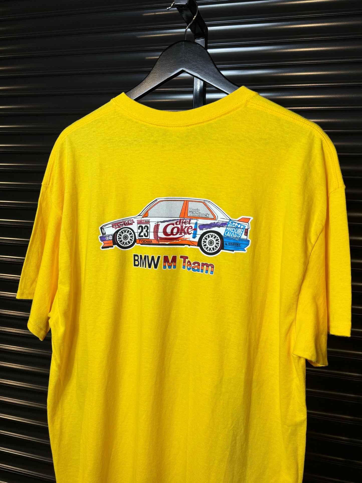 BMW E30 M3 DTM #23 Woolley Tribute Tee - XL