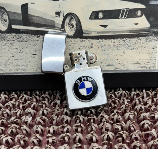 Vintage 1972 BMW Roundel Zippo Lighter