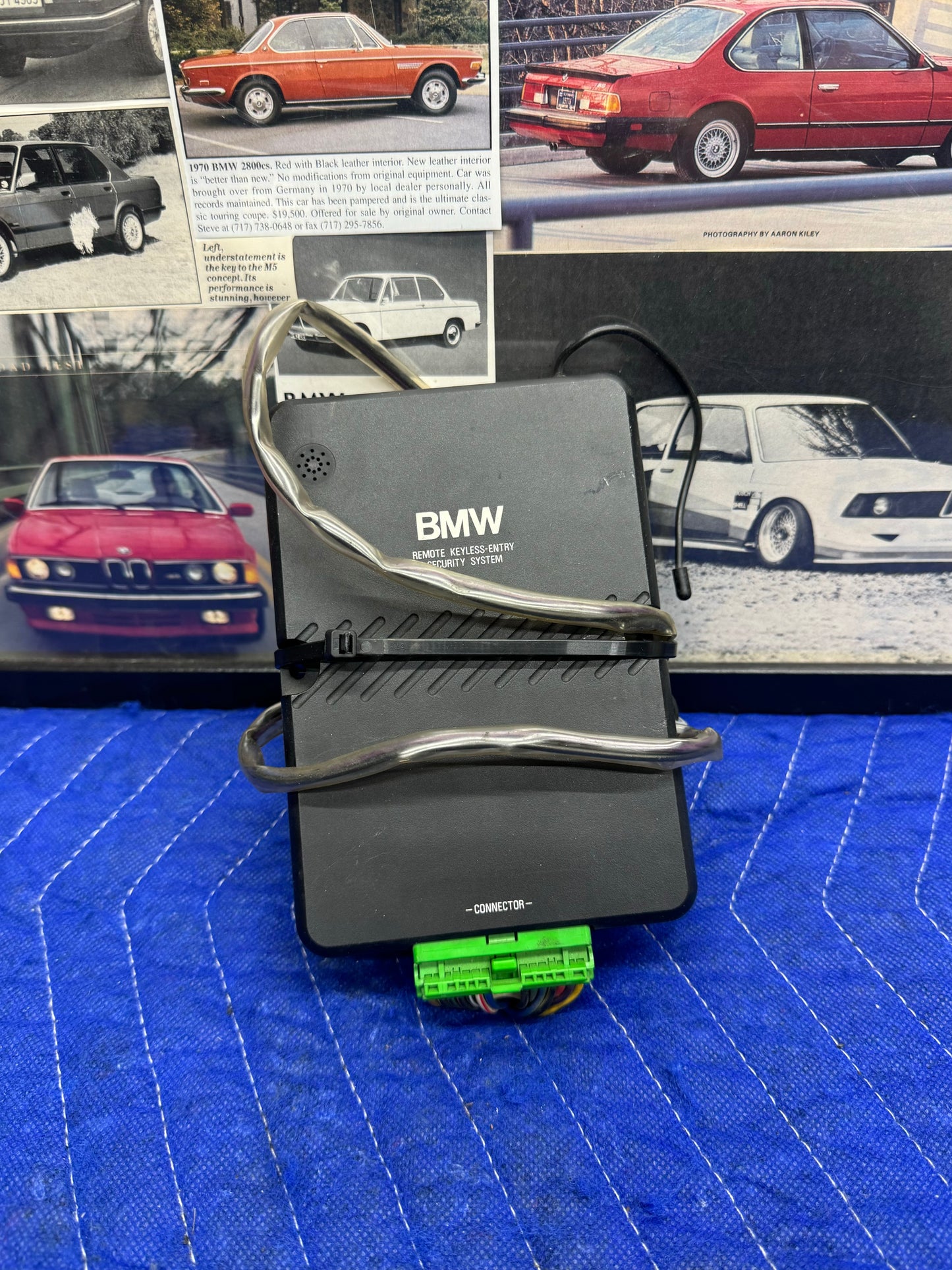BMW E36 Keyless-Entry Security System Module + Remote - 82111469445