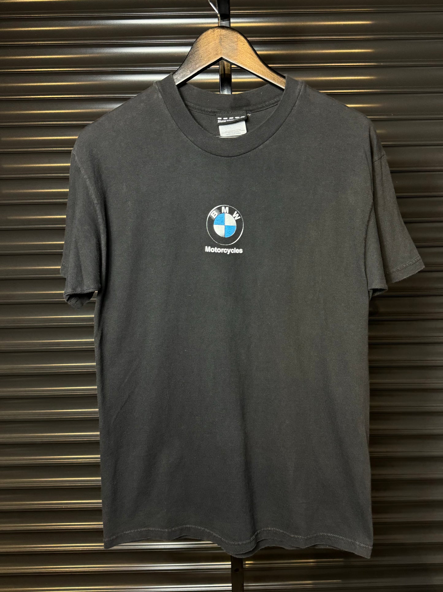 Vintage BMW Motorcycles Black Quote Tee - Medium