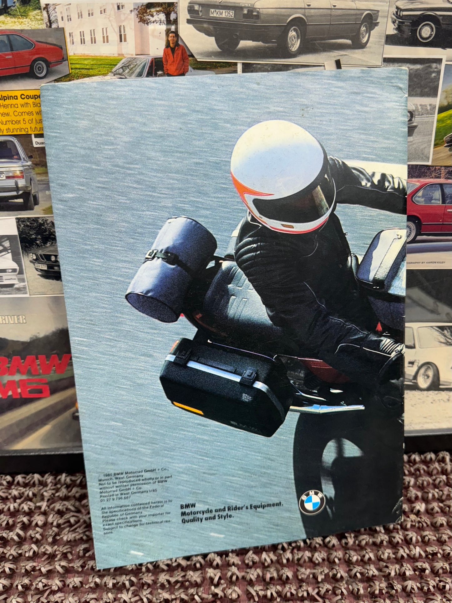 BMW 1985 Motorcycle Equipment
Flat-twin Booklet