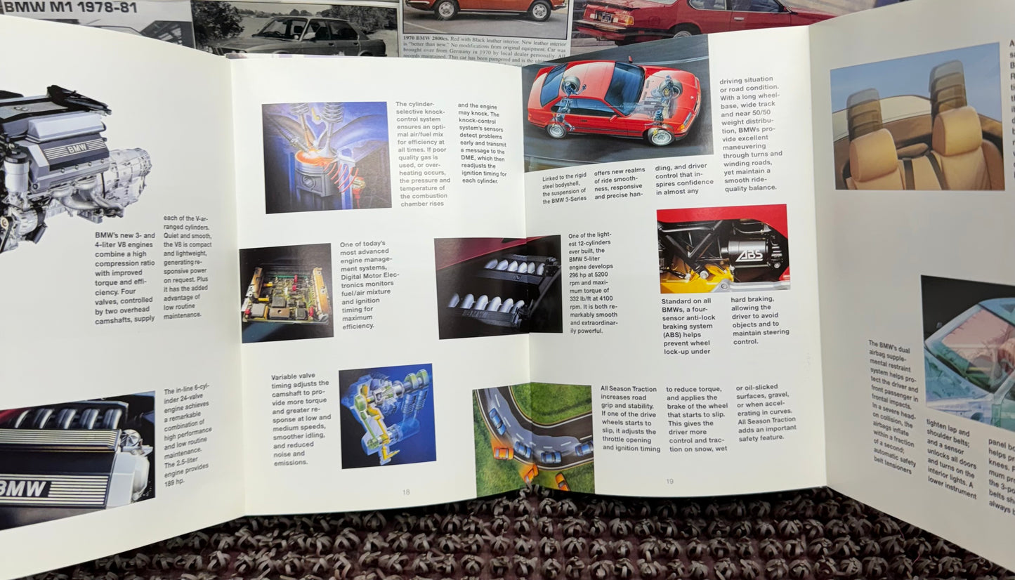 BMW 1994 Booklet