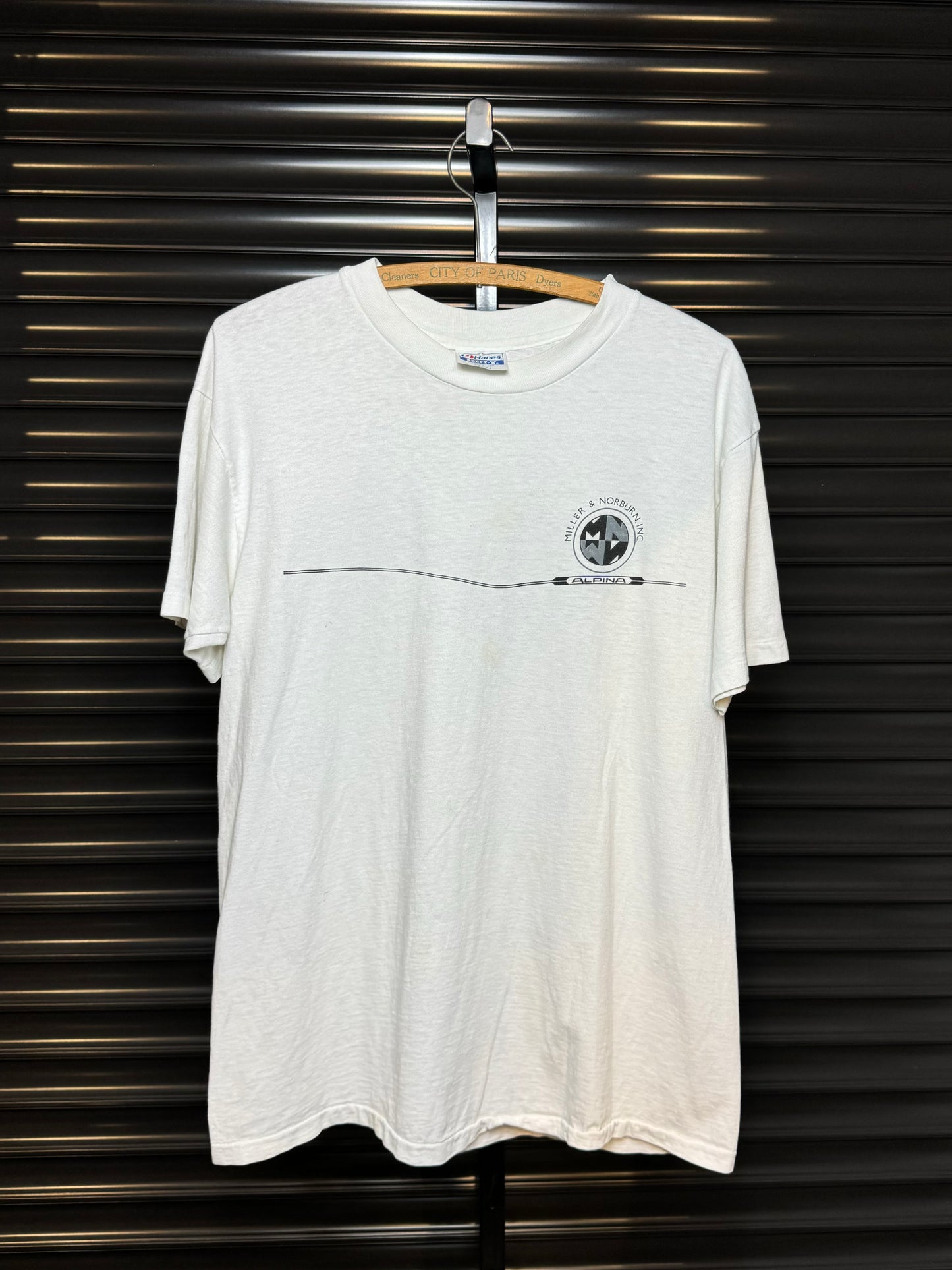 80’s BMW E9 Alpina Miller & Norburn Tee - Large