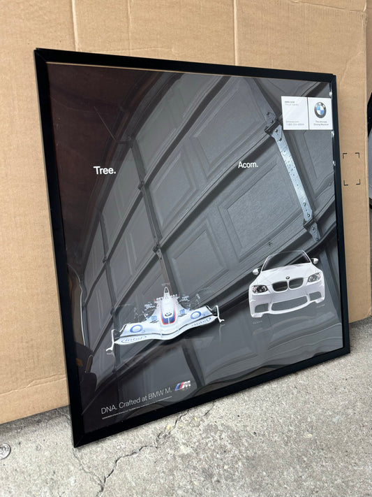 BMW E9x M3 ACORN F1 2008 Dealer Poster - 24x24