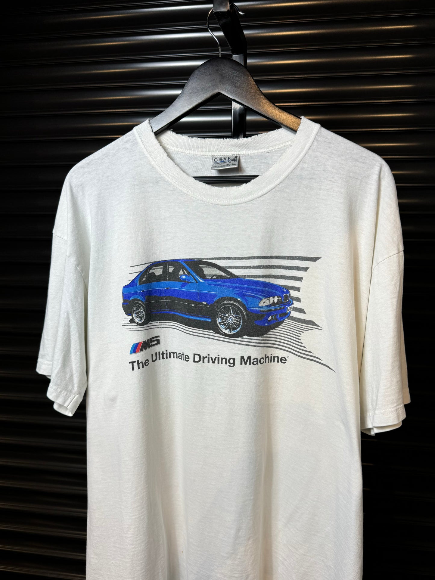 Vintage E39 M5 Lemans Blue Tee - XL