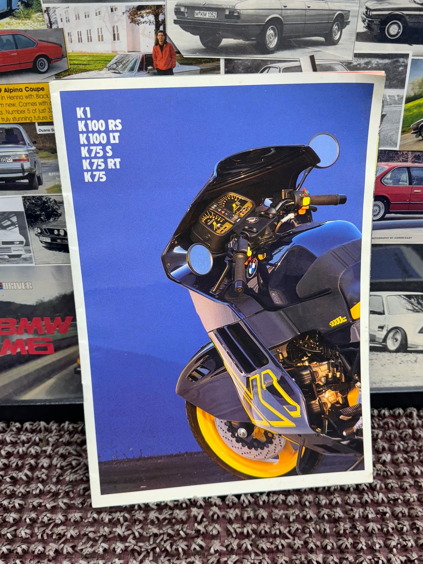 BMW Motorcycles 1990 K-Series Range Booklet