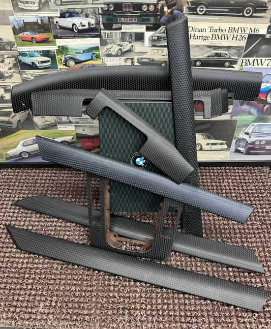 BMW E46 Sedan ZHP Black Cube Trim Complete Set