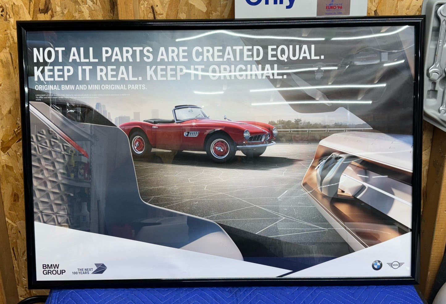 BMW 507 North America Dealer 2019 Poster New - 24x36