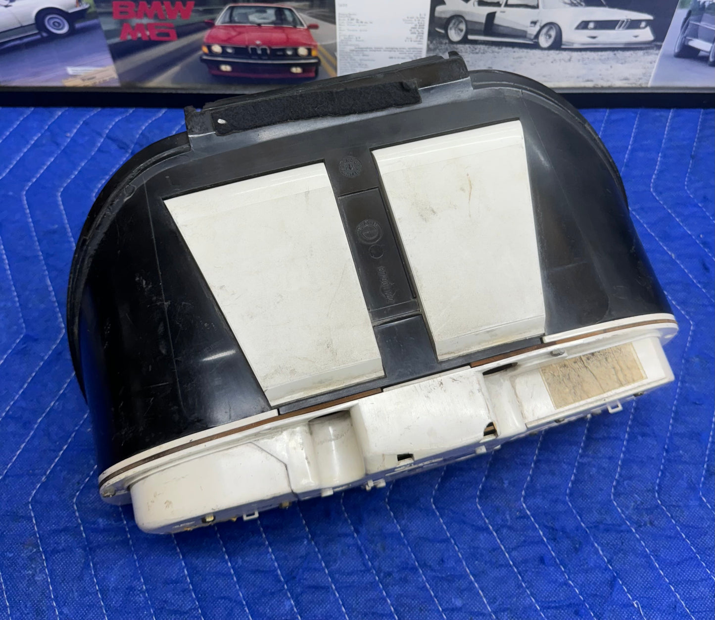 BMW E28 Euro Instrument Cluster + Quartz Clock - For Parts