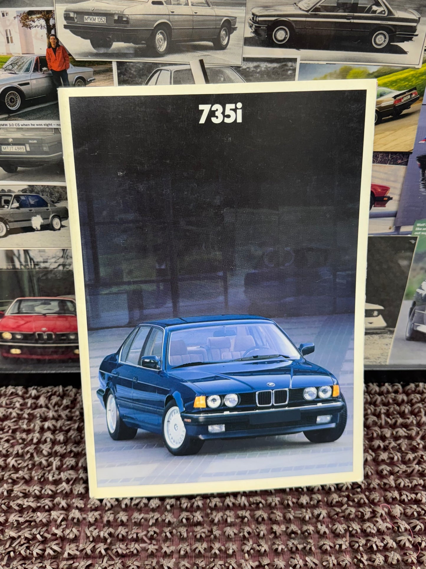 BMW E32 735i 1981 Booklet
