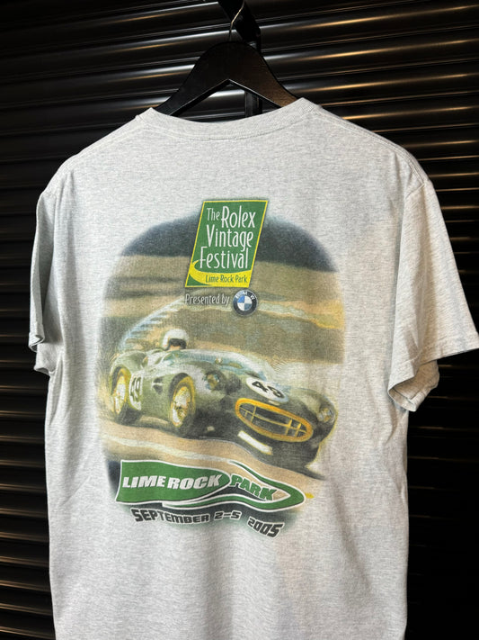 BMW 2005 Lime Rock Park Rolex Vintage Festival Tee - Medium
