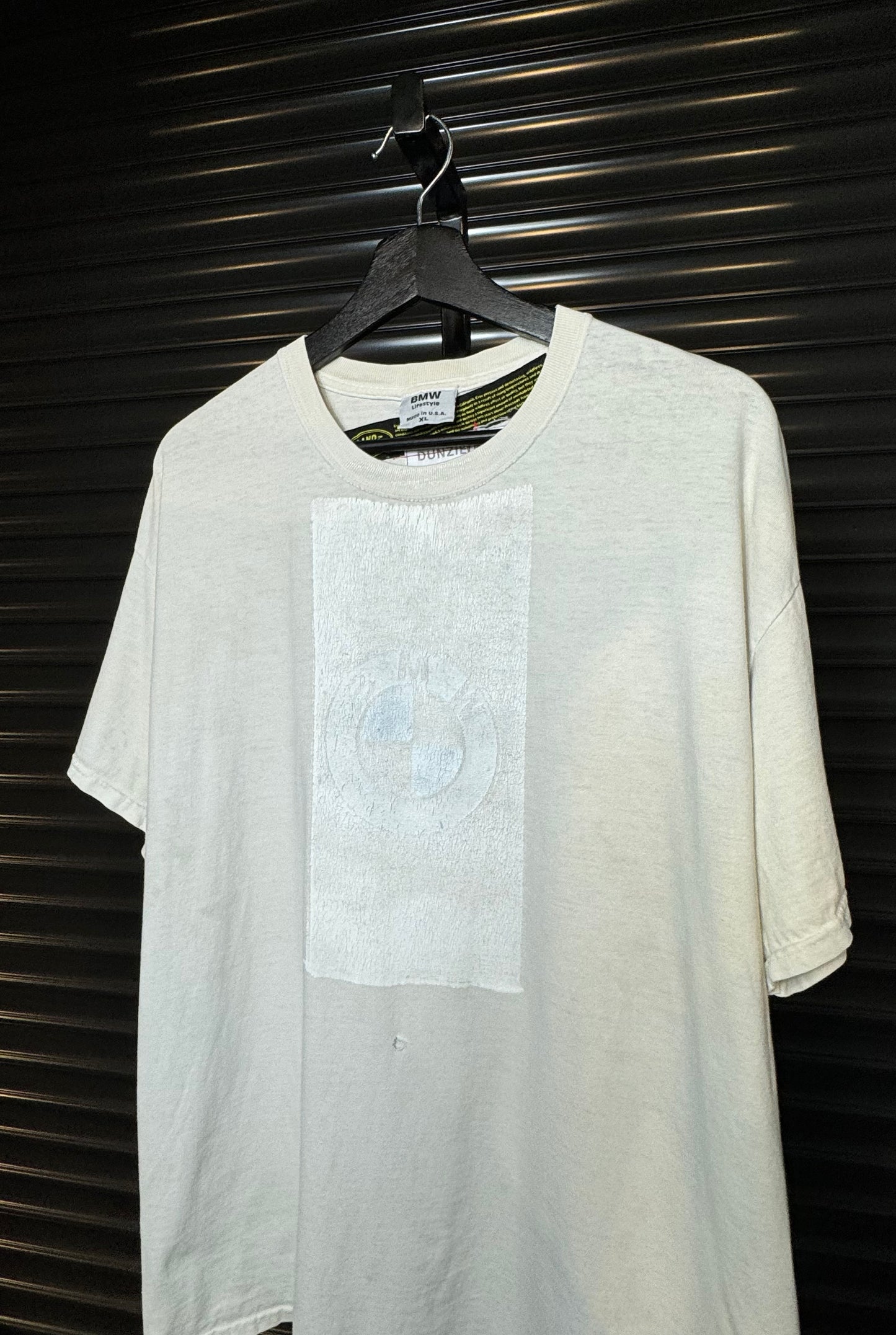 Vintage BMW Tonal Cream Art Tee - XL