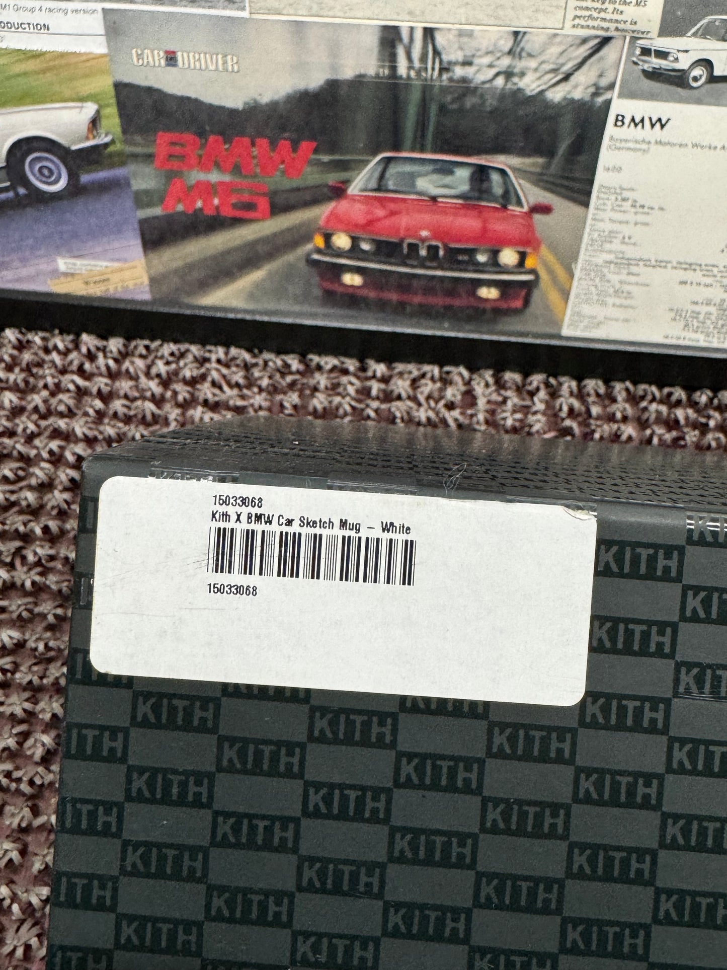 BMW KITH E10 Car Sketch Mug