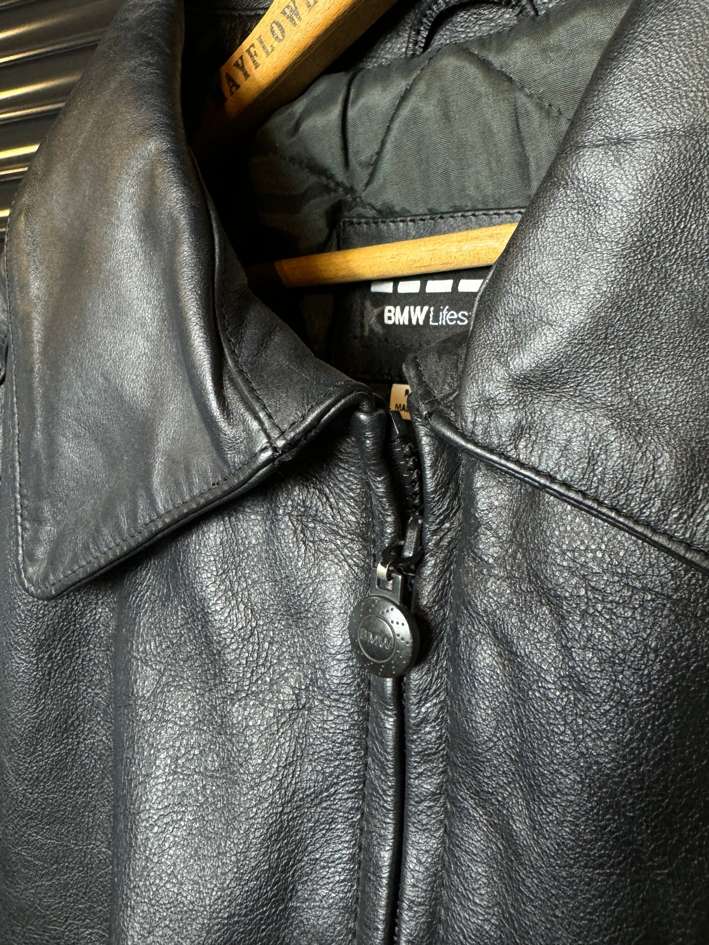 Vintage BMW Lifestyle M3 Leather Jacket - XL