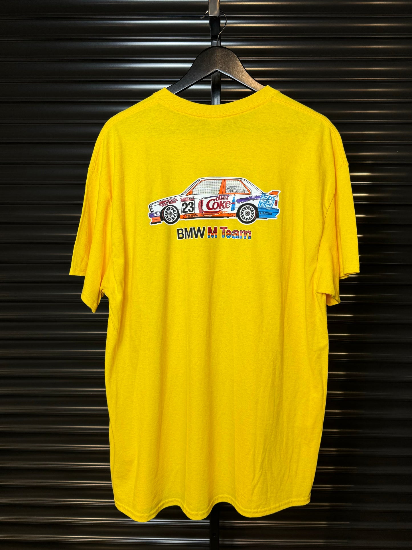 BMW E30 M3 DTM #23 Woolley Tribute Tee - XL