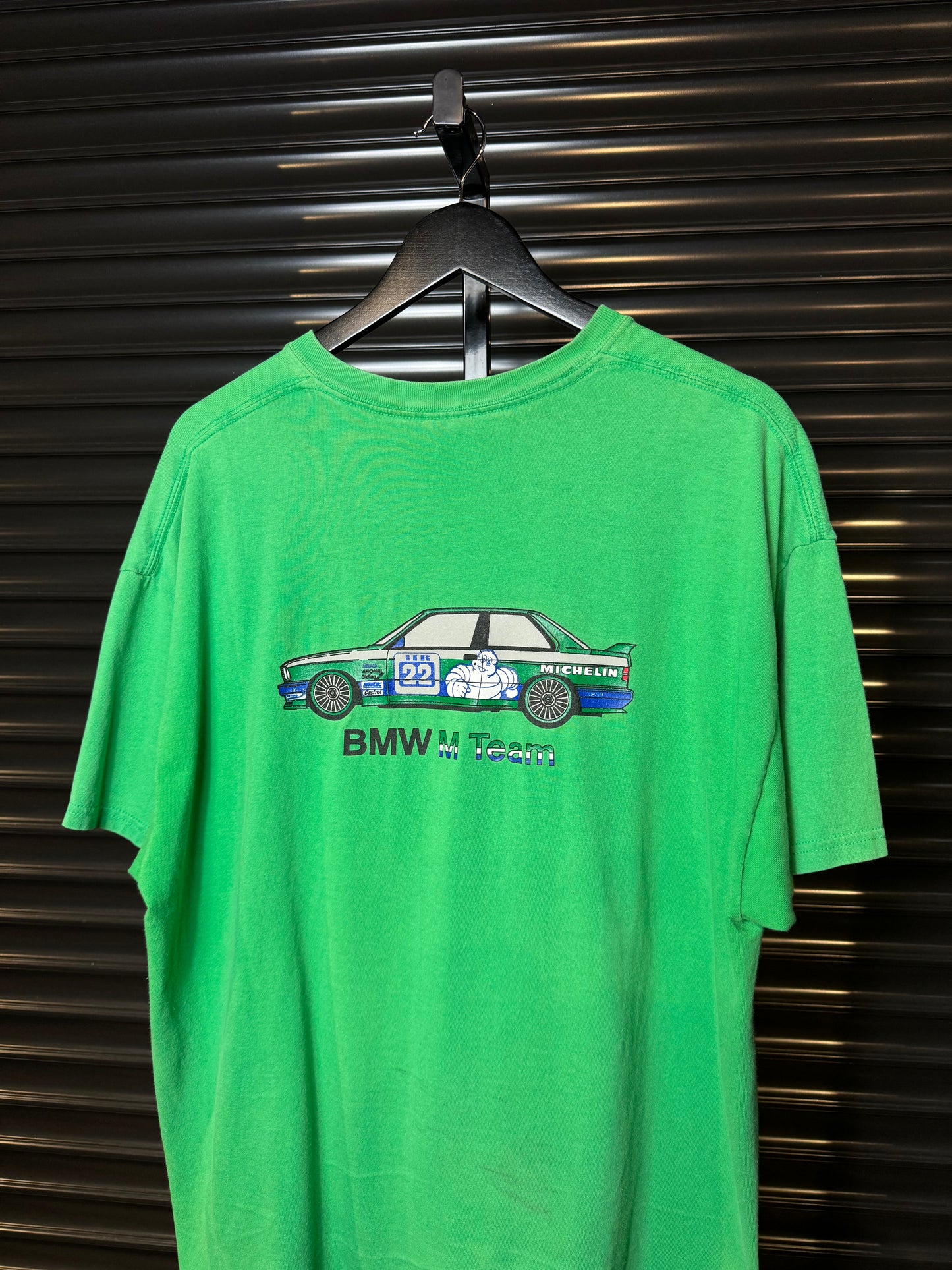 BMW E30 M3 DTM Michelin Green Tee - XL