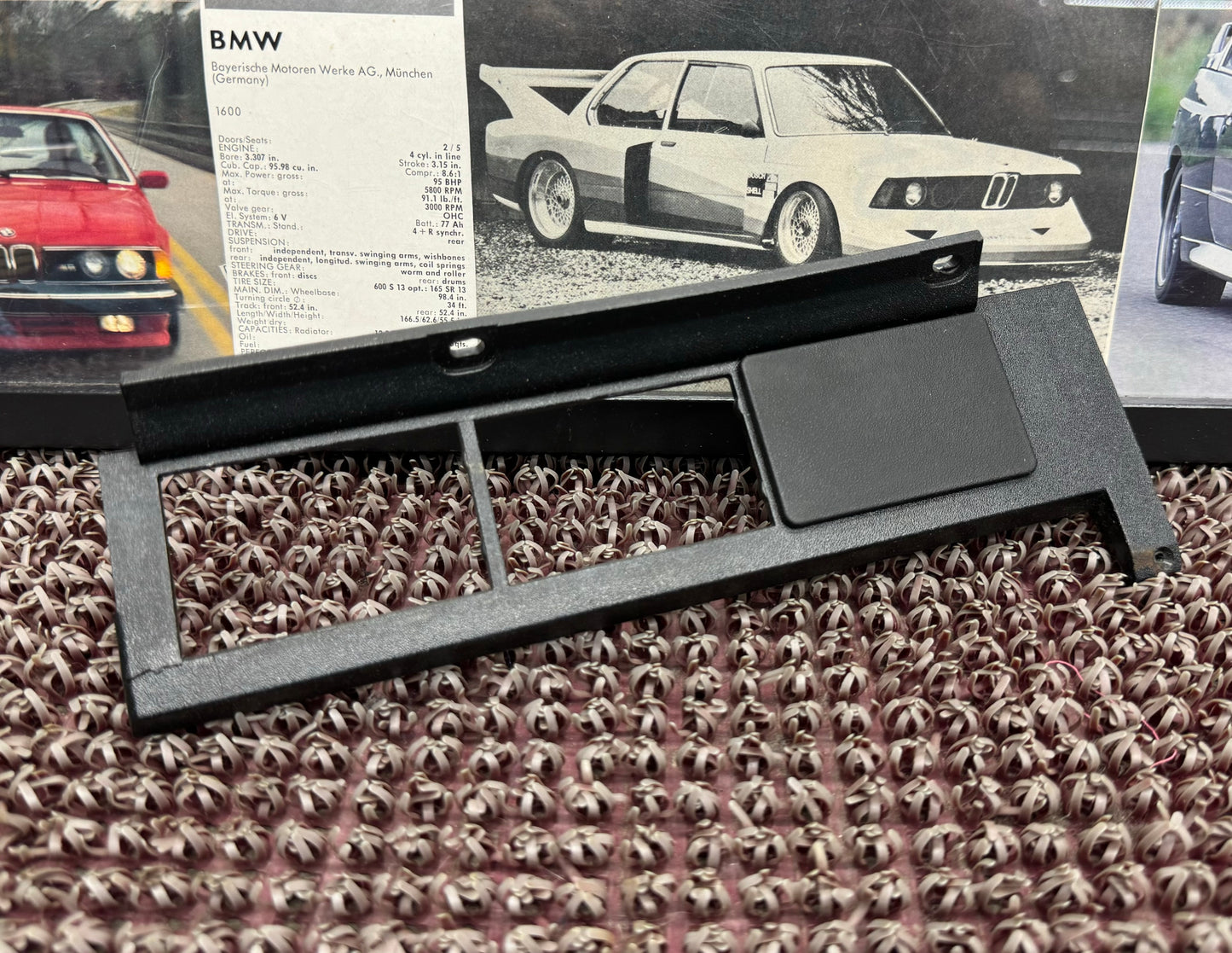 BMW E28 Headlight Switch Trim - 51451879533